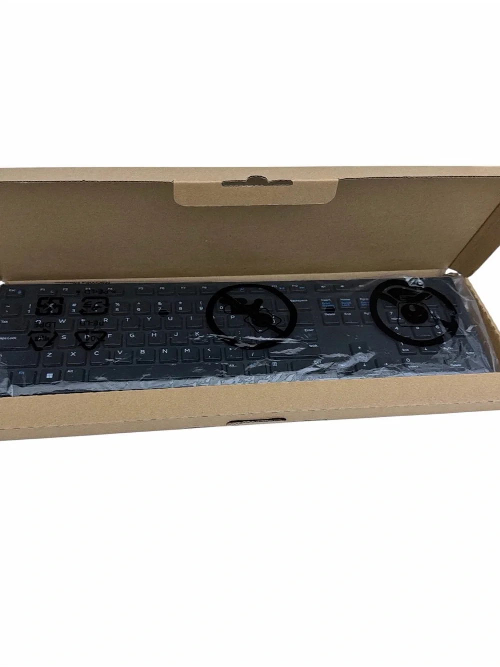 Dell Black USB Wired Full-Size Keyboard with Numeric Keypad
